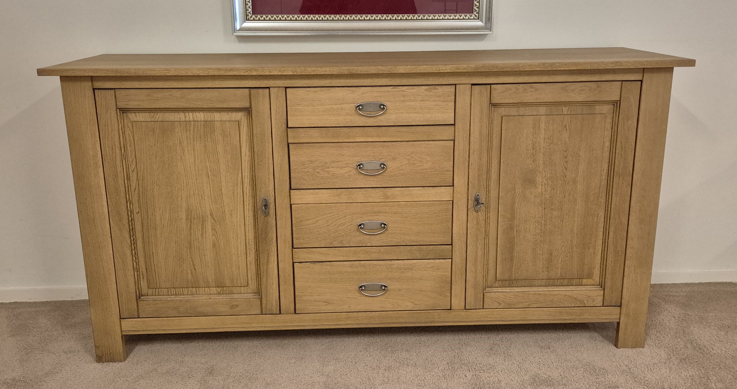 Dressoir Flevo eiken, breed 187 cm