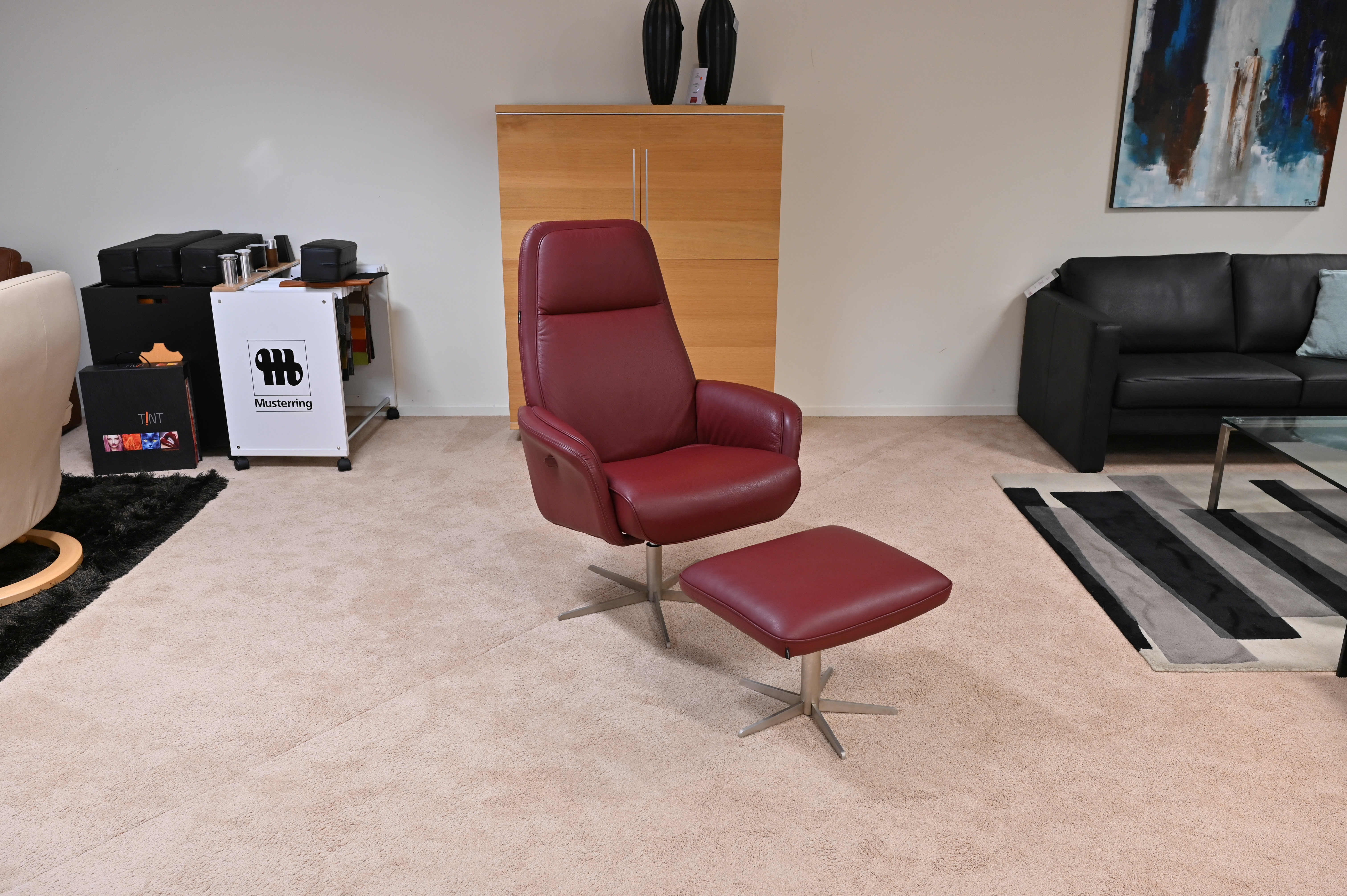 Skalma Sense relaxfauteuil+hocker