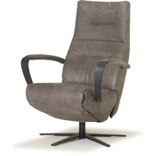 De Toekomst Twice relaxfauteuil TW153 3M-accu leder Afrika