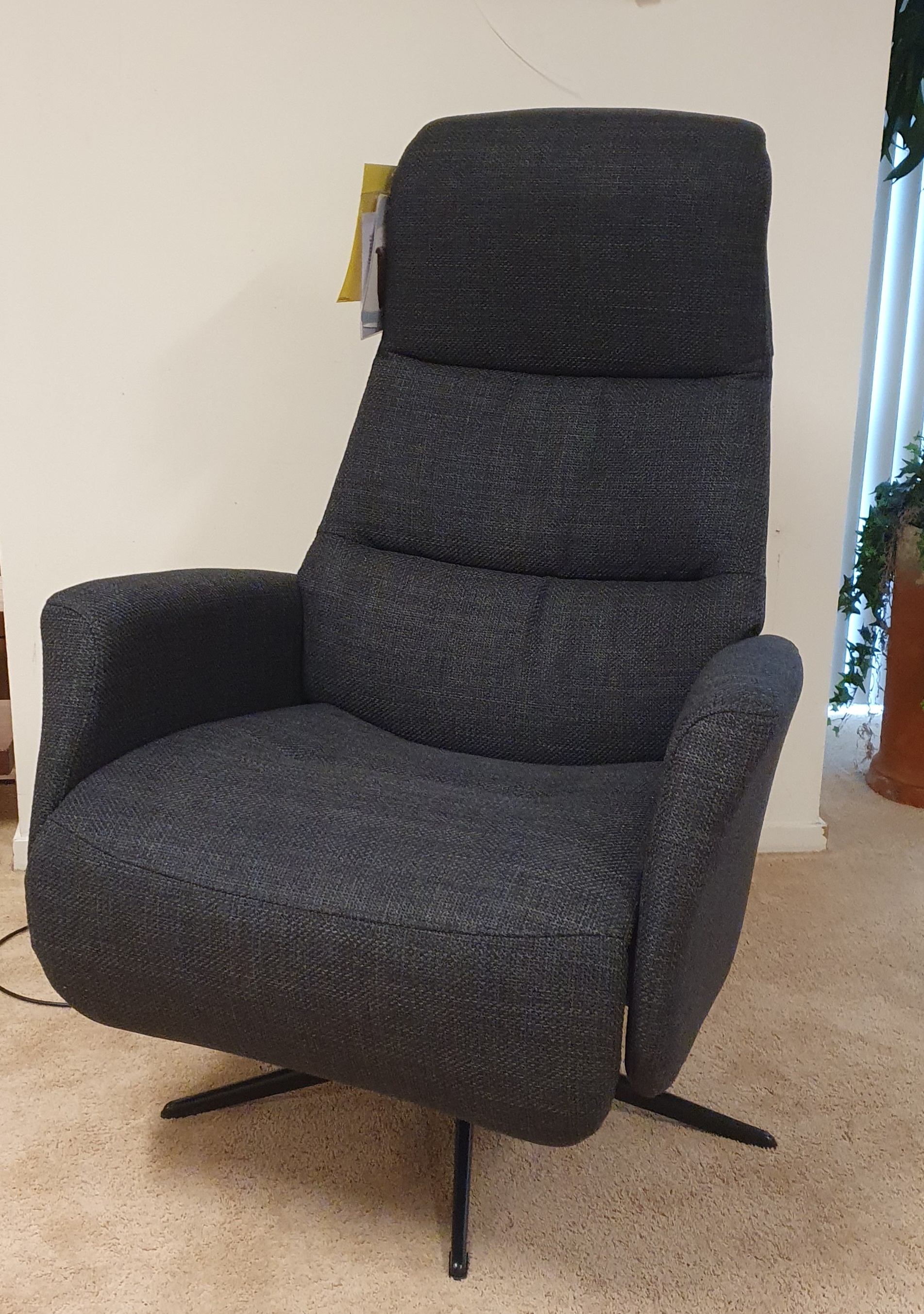 relaxfauteuil Andrea Large stof 3Motoren