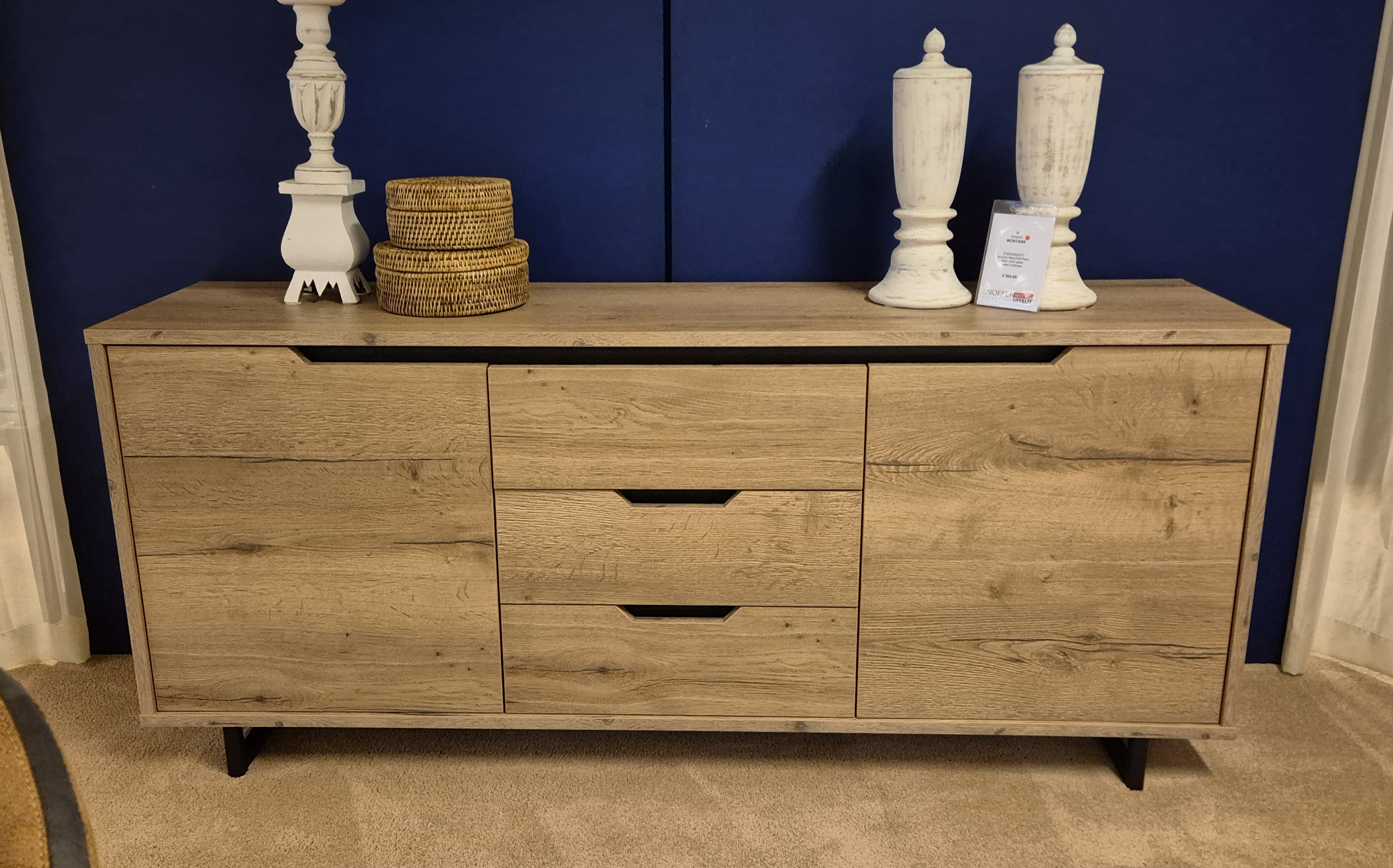 Puerto dressoir lamulux B180xH77xD45