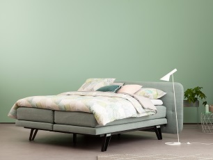 foto van een boxspring mline